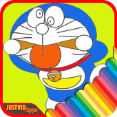 How To Color DORAEMON icon
