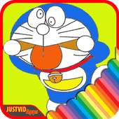 How To Color DORAEMON