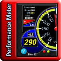 Car Performance Meter, speedometer gauge with gps