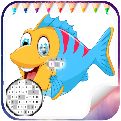 Fish Draw By Number - Fishs Coloring By Number icon