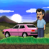 Pablo Escobar Escape Highway Run 2D Car Race icon
