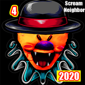 Hello Clown Ice Scream Neighbor Mod 4 أيقونة