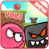 Red Hero 4 - Bounce Ball Volume 3 icon