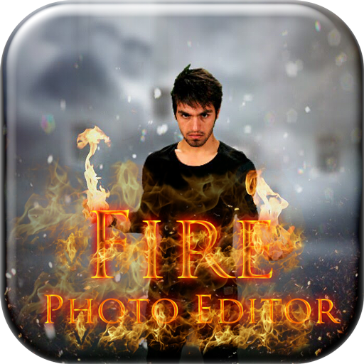 Fire Photo Editor &amp; Background Changer icon