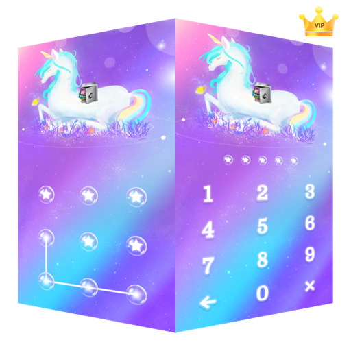AppLock Theme Unicorn – Paid Theme icon
