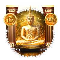 Golden 3D Buddha Parallax Theme🌹