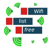 WiFi List widget Free icon