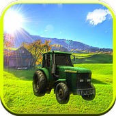 Tractor driving game icon
