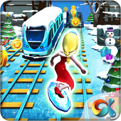 Snow Princess Subway Surf: Rush Run In Frozen Rail icon