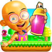 Subway Upin racing Ipin icon