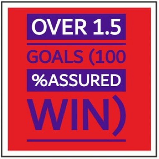 OVER 1.5 GOALS (100% ASSURED WIN) icon