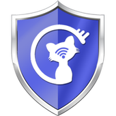 Blue VPN icon