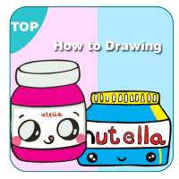 comment dessiner de la confiture de nutella