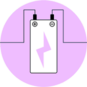 Ulta fast battery charger icon