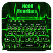 Klawiatura Neon Heartbeat icon