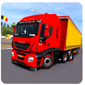 Euro Truck Driver in City Driving Sim 2019 icon