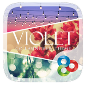 Violet GO Launcher Theme icon