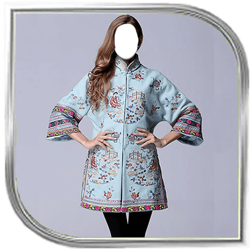 Embroided Winter Women Coat icon