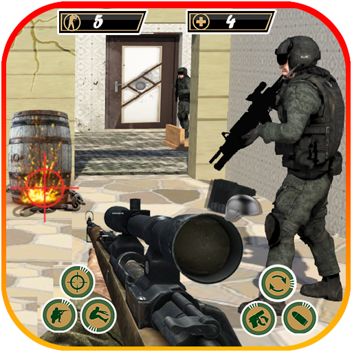Commando Gun Fire Game icon