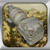 Cement 3D Truck Parking icon