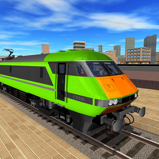 City Euro Train Simulator 2021: Train Driving Game icon