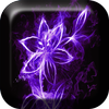 Neon Flowers Live Wallpaper icon