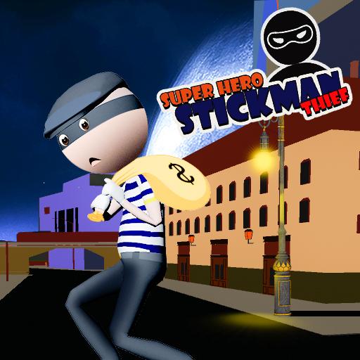 Stickman Jewel Thief Simulator game icon