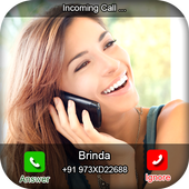 Girlfriend Fake Call Prank HD icon