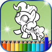 coloring book for little pony icon