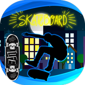 Stick Skater Endless Game icon