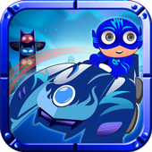 PJ Mask Catboy Tranform Robot Racing icon