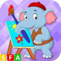 الحيوانات والالوان الممتعة on 9Apps