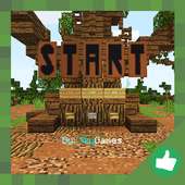 Survival Race Blast Mini-Game. Map for MCPE