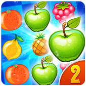Fruit Link Match Crush Mania 2 icon