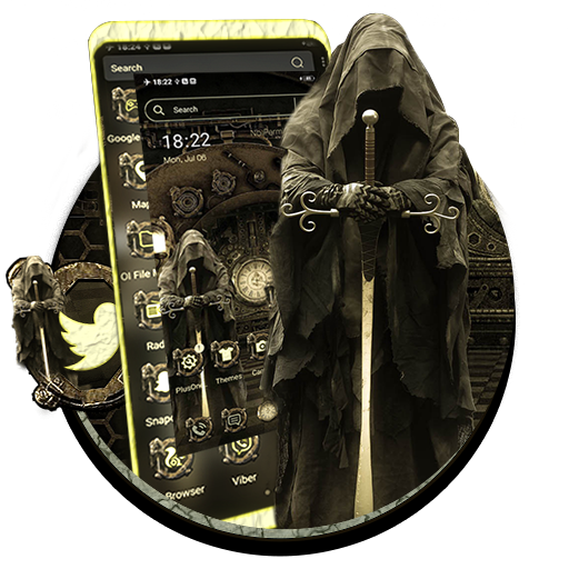 Grim Reaper Theme Launcher icon
