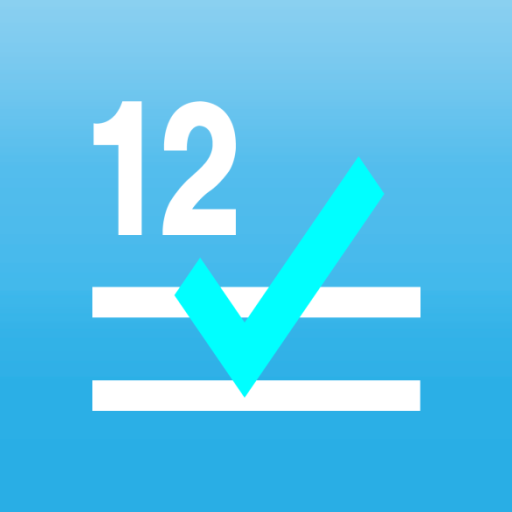 Caros blue diary icon