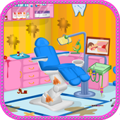 Docteur clinique jeux lavage icon