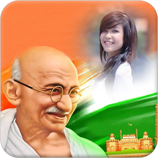 Gandhiji Photo Frame - Gandhi Jayanti photo Frame icon