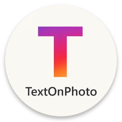 Text On Photo icon