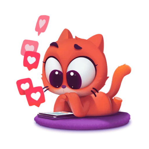 Taffy Cat Sticker icon