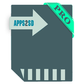 Move apps to SD card icon