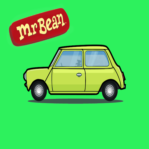 Mr Funny Bean Car Racing icon