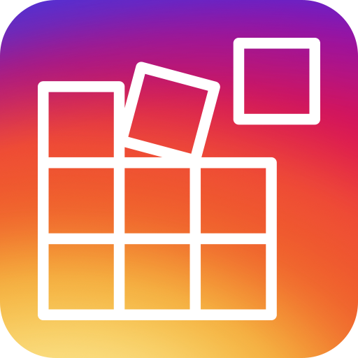 9 Square, Grid Maker, Image Splitter icon