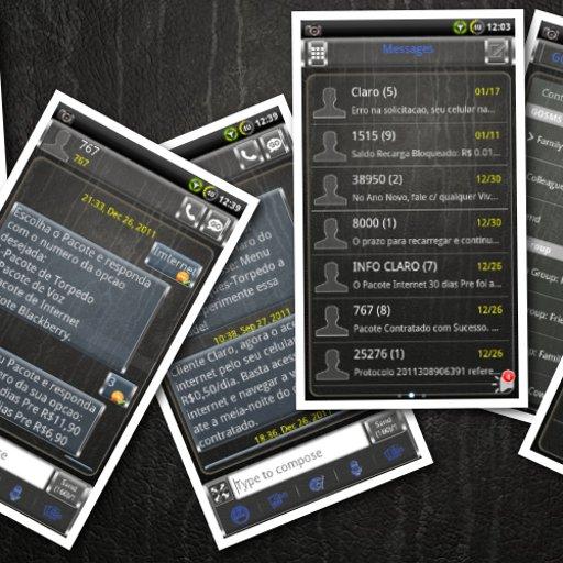 Glass GO SMS Theme icon