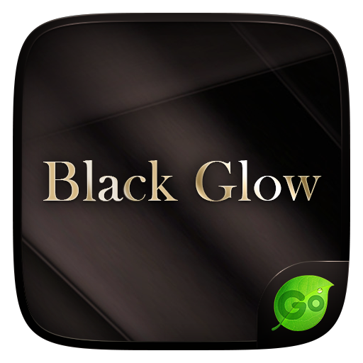 Black Glow GO Keyboard Theme icon