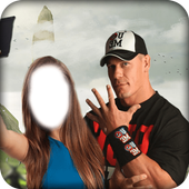 Selfie With John Cena-Photo Name with Cena أيقونة