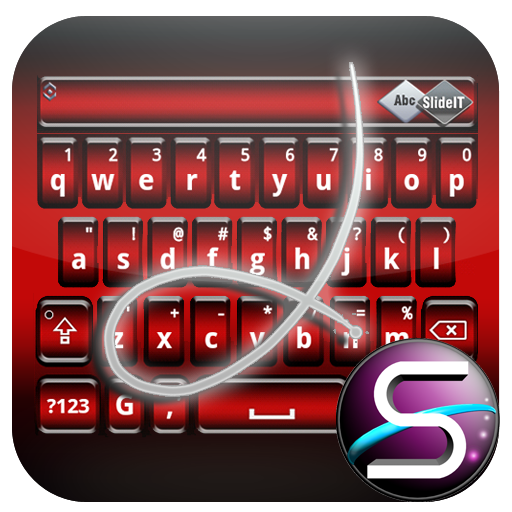 SlideIT Red Ruby Skin icon