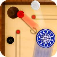 Papan Mini Carrom: Game King Of Pool