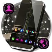 Launcher Black أيقونة