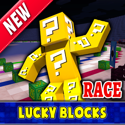 Lucky Block Race Mod أيقونة